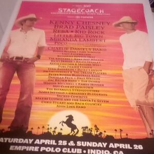 Music Festival Poster Stagecoach Country